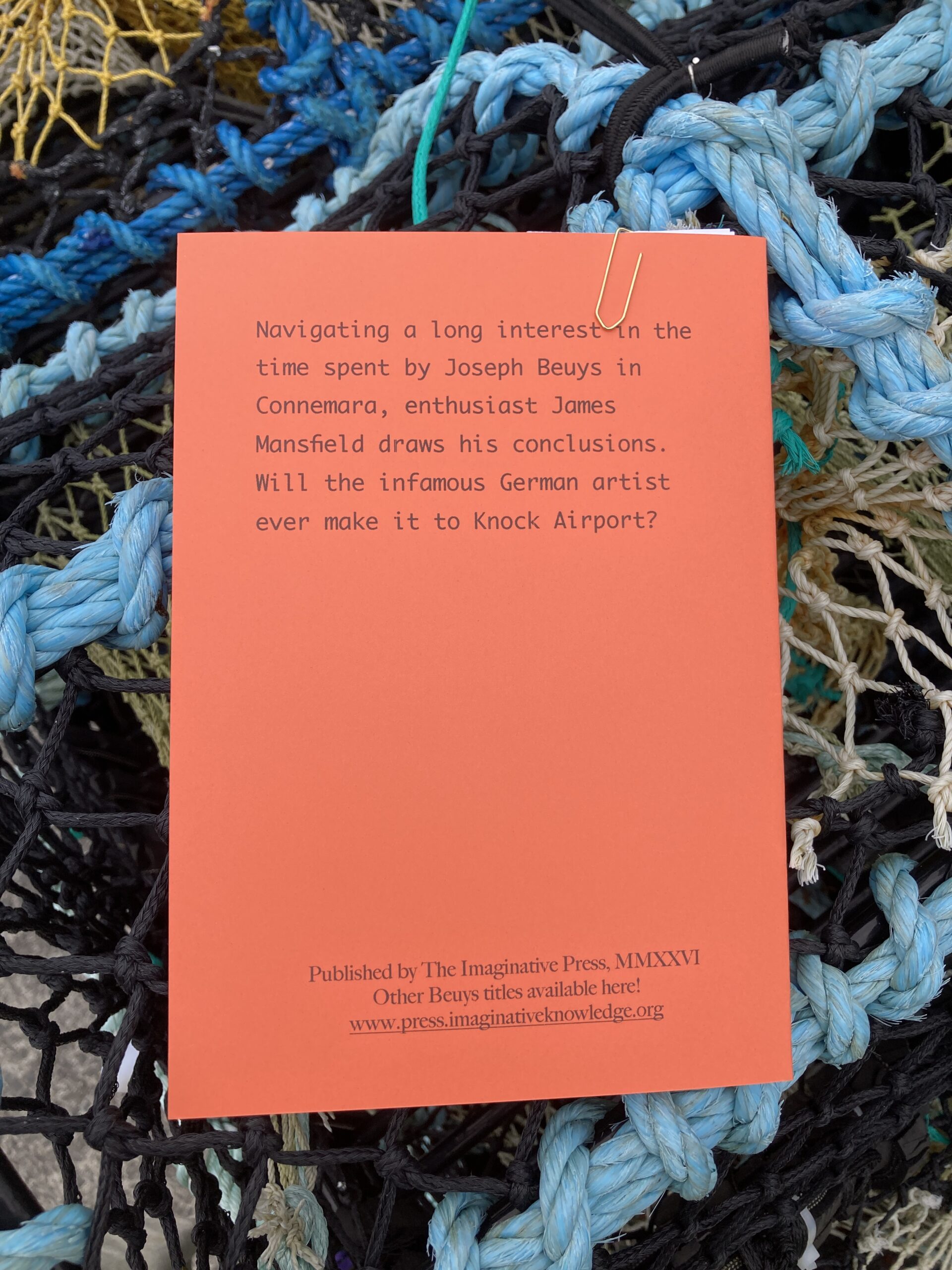 The End of Joseph Beuys in Connemara? Sentences, paragraphs, vague memories, misunderstandings, faded dreams - Image 5